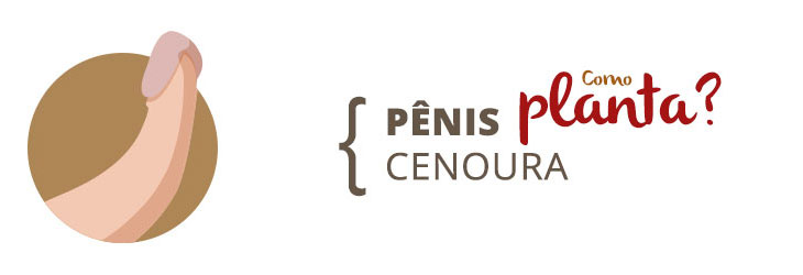 tipos de pênis: cenoura