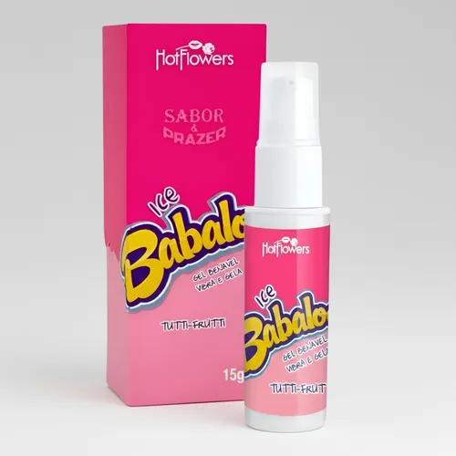 Gel Excitante Beijável Babaloo Ice