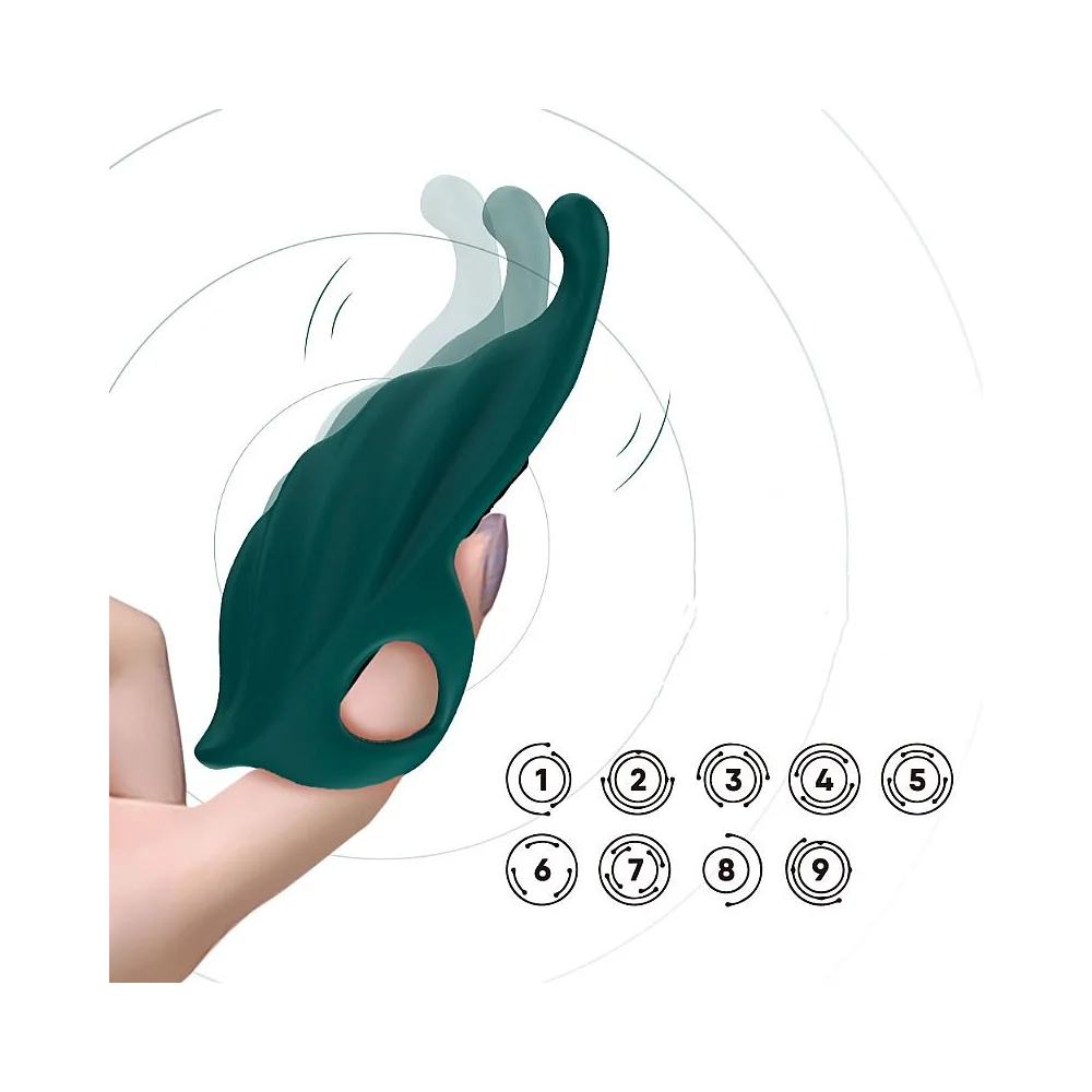 Dedeira Vibratória Recarregável 9 Modos - Precisão e Intensidade